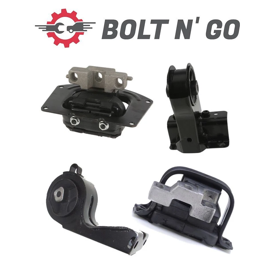 4PCS Engine Motor & Transmission Mount Fits 2000 Plymouth Breeze 2.4L - Image 1 of 4