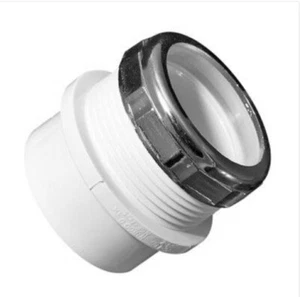 Menge (50) 1-1/2" Zapfen x 1-1/4" Druckguss Slip Joint Mutter Falle Adapter - Bild 1 von 4