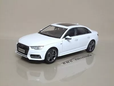 AUDi A4 L S-LiNE SEDAN 2017 BiANCO WHiTE FAW PAUDi 1/18 (NO NOREV MiNiCHAMPS) - Immagine 1 di 4