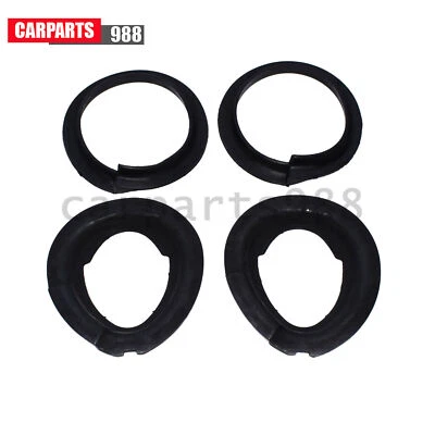 Almohadilla de resorte superior e inferior delantera 4 piezas para BMW E46 E39 E60 31331091867 31331096664 Foto 1 de 4