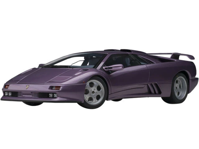 AUTOart Lamborghini Diablo SE 30 Jota 1/18 Die Cast Car - Metallic Purple
