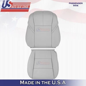 2013 to 2018 Fits Toyota Avalon XLE Passenger Top & Bottom Leather Cover Gray - Picture 1 of 15