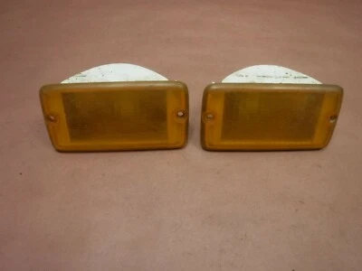 Par de carcasas de luces de señal de giro marcador guardabarros Jeep Wrangler TJ 97-06  Foto 1 de 2
