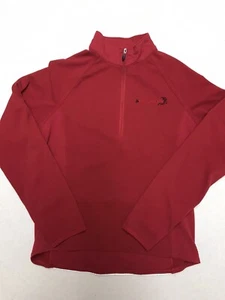Cannondale Brand Cycling Athletic Half-Zip / 1/4 Zip Pullover Red Women's Medium - Picture 1 of 9