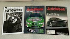 AutoWeek 2001 Racing Fan Guide Nascar Cart Formula 1 Irl Nhra Plus 2 Issues