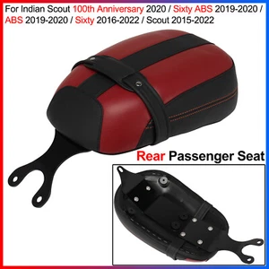Asiento de pasajero trasero para Indian Scout/Scout Sixty - 1 pieza (cuero sintético, espuma) - Imagen 1 de 11