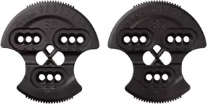 Neu Set Burton Reflex 3 Loch Snowboard Bindung Montagescheiben schwarz 3D - Bild 1 von 1