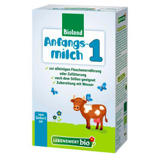 1 Box Holle Lebenswert Stage 1 Organic Milk Formula 0-6 months, Free Shipping