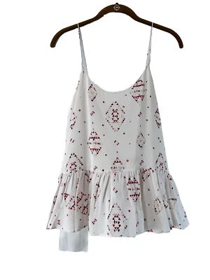 Camisa/top CLUB MÓNACO seda sin mangas talla:S Foto 1 de 4