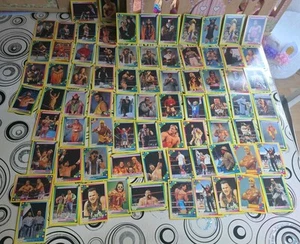 Merlin WWF 1993 Deutsche Wrestling Trading Card 77 Stück Verschiedene Wrestler - Bild 1 von 19