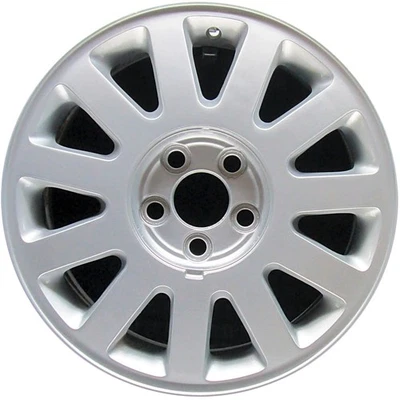 Llanta Lincoln LS 16 2003-2005 4W4Z1007CA 3W4Z1007EA plateada de fábrica OE 3513 Foto 1 de 4