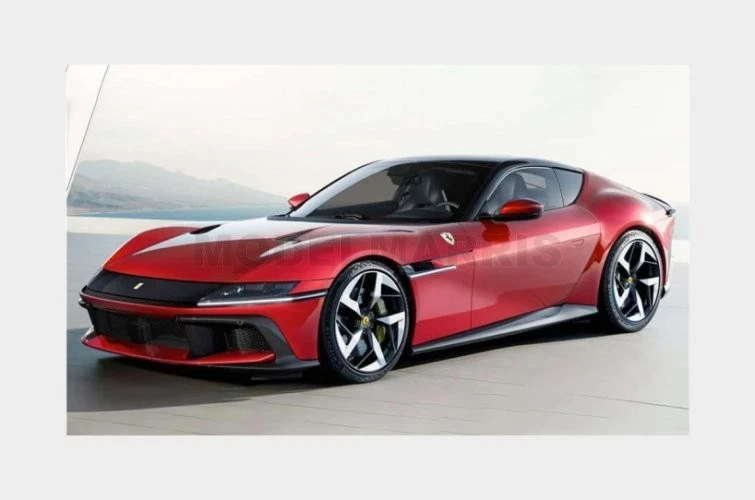 BURAGO 18-26033R FERRARI 12 CYLINDRES V12 830CV 2024 - ROUGE 1/24 - Photo 1/1