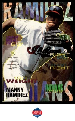 1995 Fleer #145 Manny Ramirez - Image 1 of 2