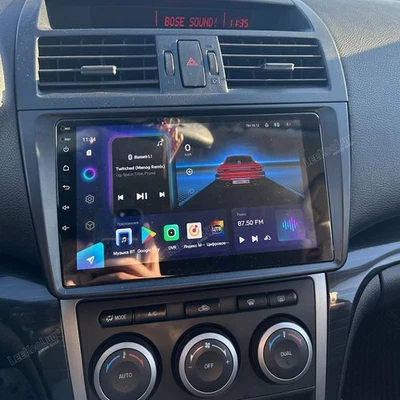 2G+64G Carplay Autoradio Für Mazda 6 GH GG 2007-2012 Android 15.0 GPS Navi WIFI - Bild 1 von 4