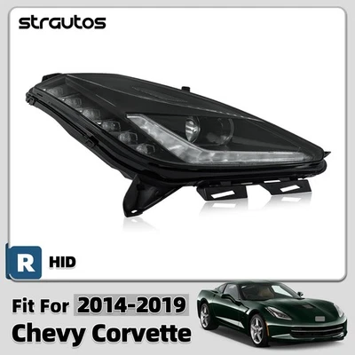 For 2014-2019 Chevrolet Corvette HID Headlight W/ Bulb & Ballast Right Passenger Foto 1 de 4