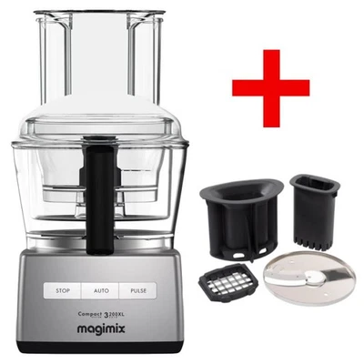 Robot da cucina argento cromato | Magimix Compact 3200 XL - Immagine 1 di 3