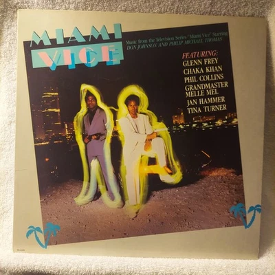 Miami Vice (Music From The Television Series) 1985 /VINYL LP  MCA  MCA-6150/ VG+ - Image 1 of 4