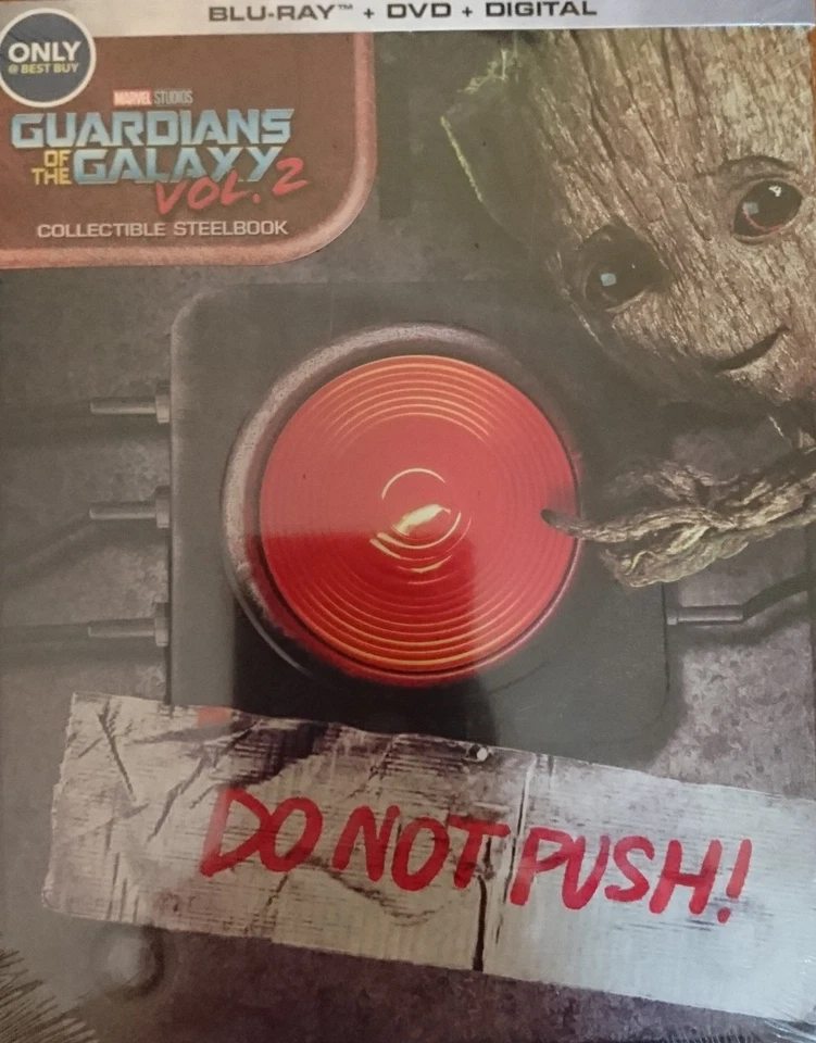 Guardians of the Galaxy Vol. 2 Steelbook Best Buy Foto 1 de 1