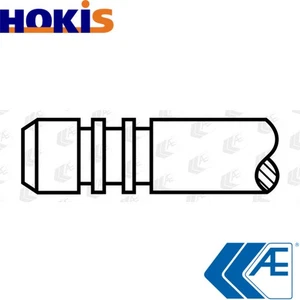 4x INLET VALVE V80000 FOR BMW N43B16AA/A 1.6L 4cyl 1 E81 - Picture 1 of 9