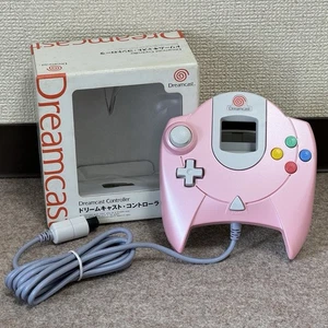 Sega Dreamcast OEM Pearl Pink Controller In Box CIB HKT-7700 Japan | US SELLER - Picture 1 of 18