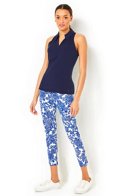 PANTALÓN CORSO DE LUJO LILLY PULITZER TALLA 14 NUEVO CON ETIQUETAS *VIAJA CONMIGO* UPF 50+ Foto 1 de 4