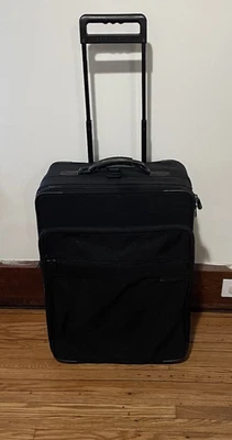 Briggs & Riley 26” expandable rolling upright suitcase luggage - black - Image 1 of 4