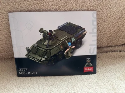 Sluban Model Bricks M38-B1251 Tank BTR-80AS IFV in 1:35 scale  - Image 1 of 3