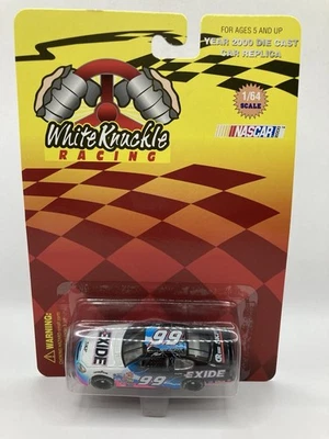 2000 NUEVO Team Calibre 1/64 NASCAR Diecast #99 Jeff Burton White Knuckle Racing Foto 1 de 3