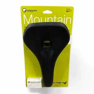 Ergon SMC Mens Saddle Stealth Medium/Large Black - Picture 1 of 9