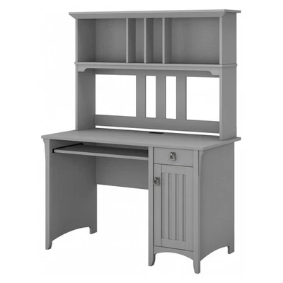 Bush Furniture Salinas Computer Desk with Hutch Study Table with Drawers, - Image 1 of 4