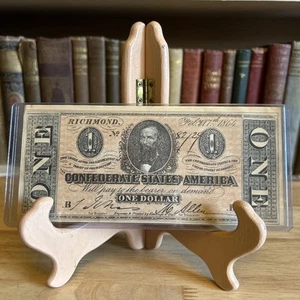 $1 Confederate Currency - Reenactors/Collectors - Circulated Look Facsimile - Picture 1 of 6