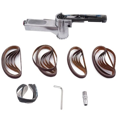 10mm 330 X 10mm Wide Air Finger Belt Sander Power File Detail Sanding + 25 - Image 1 of 4
