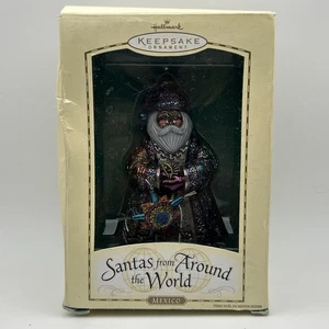 NEU in Box 2004 Punze Andenken Weihnachtsmänner aus aller Welt Mexiko Ornament - Bild 1 von 4