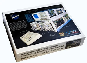 Tektronix 7854 Waveform Processing oscilloscope Puzzle 1000 Pieces 19.75 X 27.25 - Picture 1 of 3