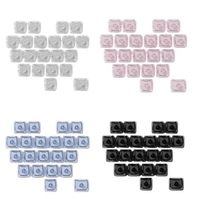 MAO Profile PC Love No Carveds Keycap Set 21Keys Backlit Ergonomic Typing - Image 1 of 4