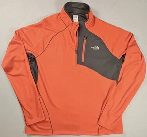 The North Face Impulse Performance Pullover Men Large Shirt 1/4 Zip FlashDry - Picture 1 of 7