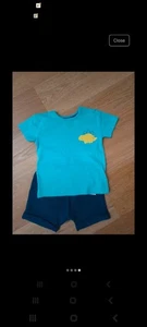 Nwt Baby dinosaur t-shirt & short set 6-9 month's - Picture 1 of 4