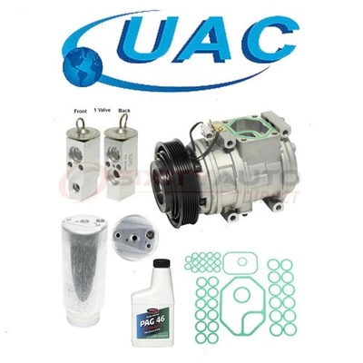 UAC AC Compressor & Component Kit for 1994-1996 Lexus ES300 - Heating Air xa - Image 1 of 4