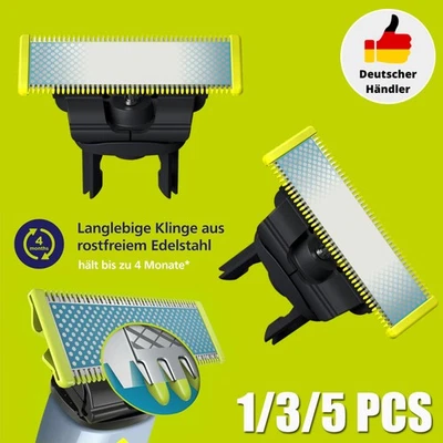 MARKENLOS 2025 One Blade Klinge Ersatzklingen Pack Rasierer Ersatz ZubehöR für PhiIips DHL
