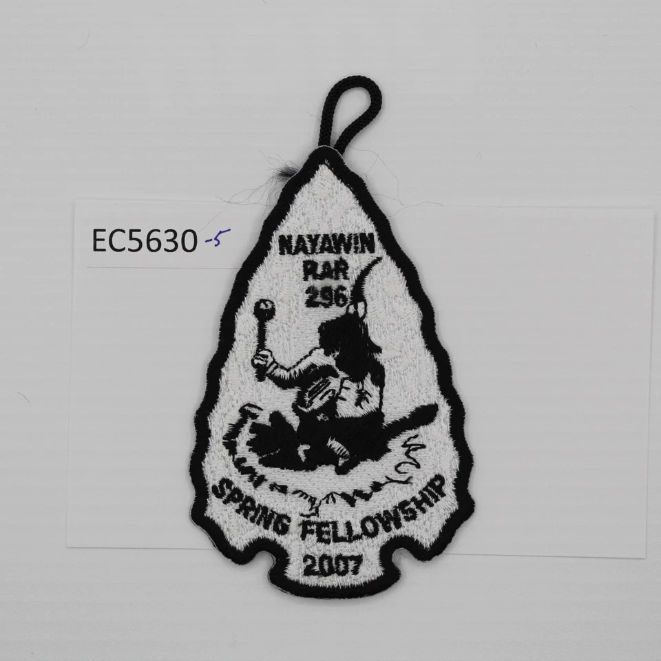 Boy Scout Patch Nayawin Rar Lodge 296 2007 Spring Fellowship - Image 1 of 1