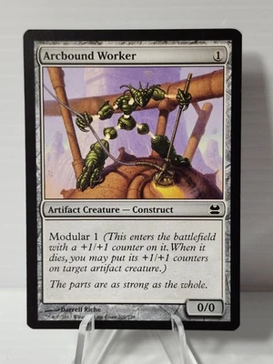 x1 Arcbound Worker NM Modern Masters 201 MtG Magic The Gathering Regular  - Image 1 of 2