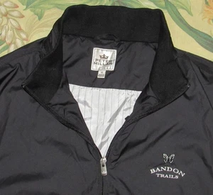 Chaqueta de bombardero ligera negra Peter Millar Bandon Trails mediana - Imagen 1 de 4