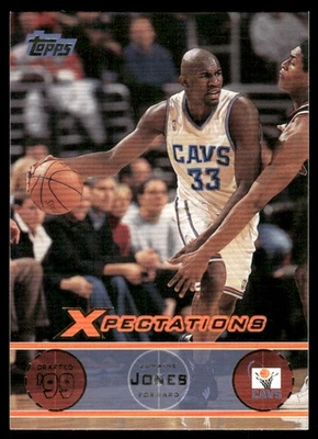 Jumaine Jones 2001-02 Topps Xpectations Basketball #11 - Cleveland Cavaliers - Image 1 of 2