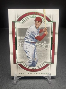2024 Panini National Treasures Stan Musial Emerald #2/8 Cardinals - Picture 1 of 6
