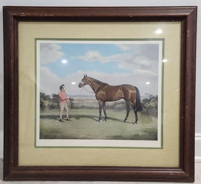 Cuadro Lionel Hamilton Renwick “Red Rum” 1977 edición limitada firmado a mano 155/250 Foto 1 de 4