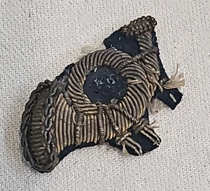 ORIGINALE LINGOTTI GUERRA CIVILE ESERCITO USA UFFICIALI FANTERIA BERRETTO INSEGNE CACCIA CORNO - Foto 1 di 2