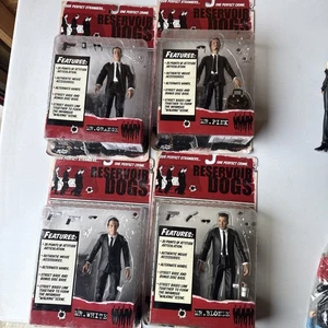 MEZCO Reservoir Dogs Mr. Orange, Mr. Blonde, Mr. White, Mr. Pink Lot Neu im Karton 2001 - Bild 1 von 14