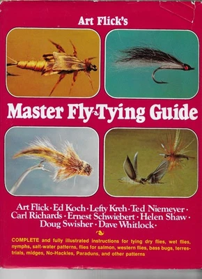 MASTER FLY TYING GUIDE BY ART FLICK - image 1 of 3