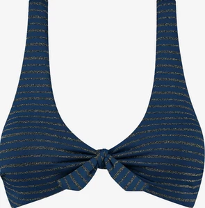 Shiwi Damen Bikinitop Schwimmshirt Dunkelblau/Gold DE40 UK12 - Bild 1 von 3