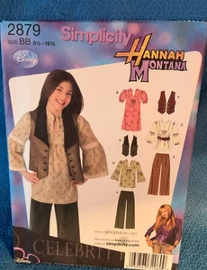 Pantalones de vestir chaleco con patrón de simplicidad para niñas talla 8,5 a 16,5 2879 MAP - Imagen 1 de 4